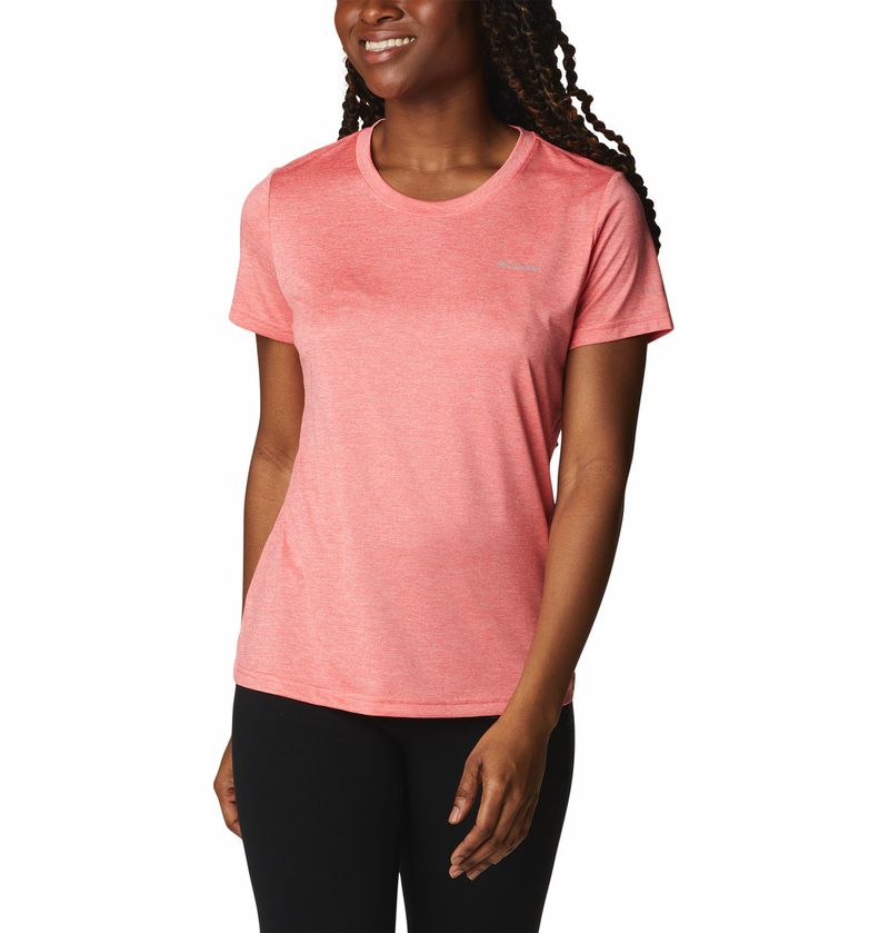 Camisetas Adidas Mujer Camiseta Columbia Hike SS Mujer ¡Frescura